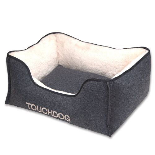 Touchdog 'Felter Shelter' Luxury Designer Premium Dog Bed